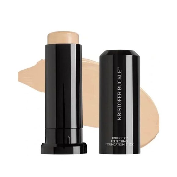 Kristofer Buckle Triplicity Perfecting Foundation Stick Prime, blur and cover Ta - Picture 1 of 11